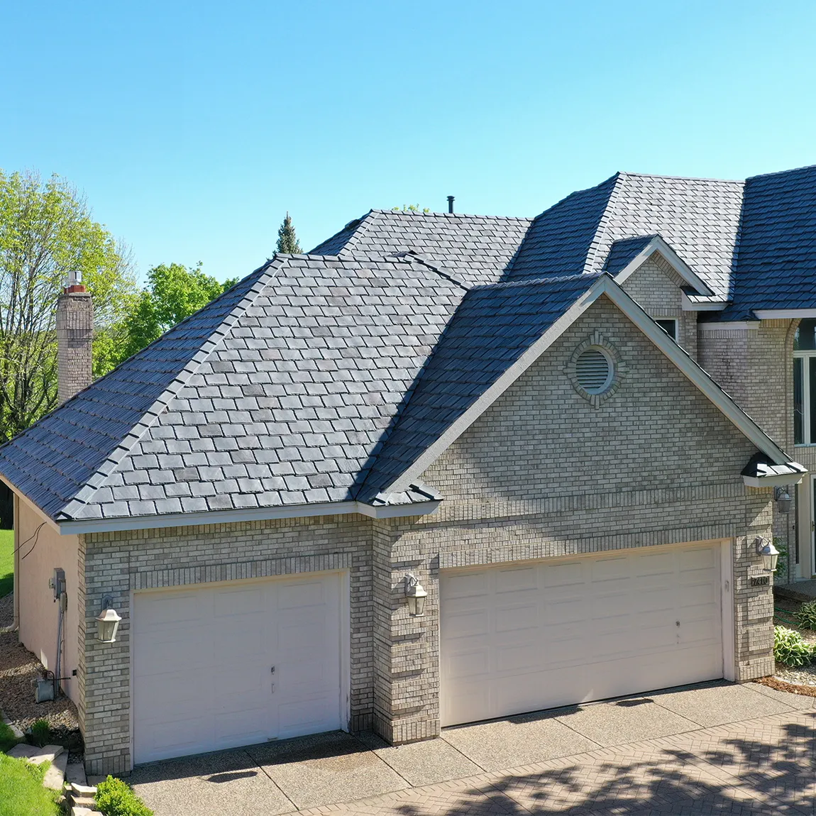 Brava Slate After Roof Replacement