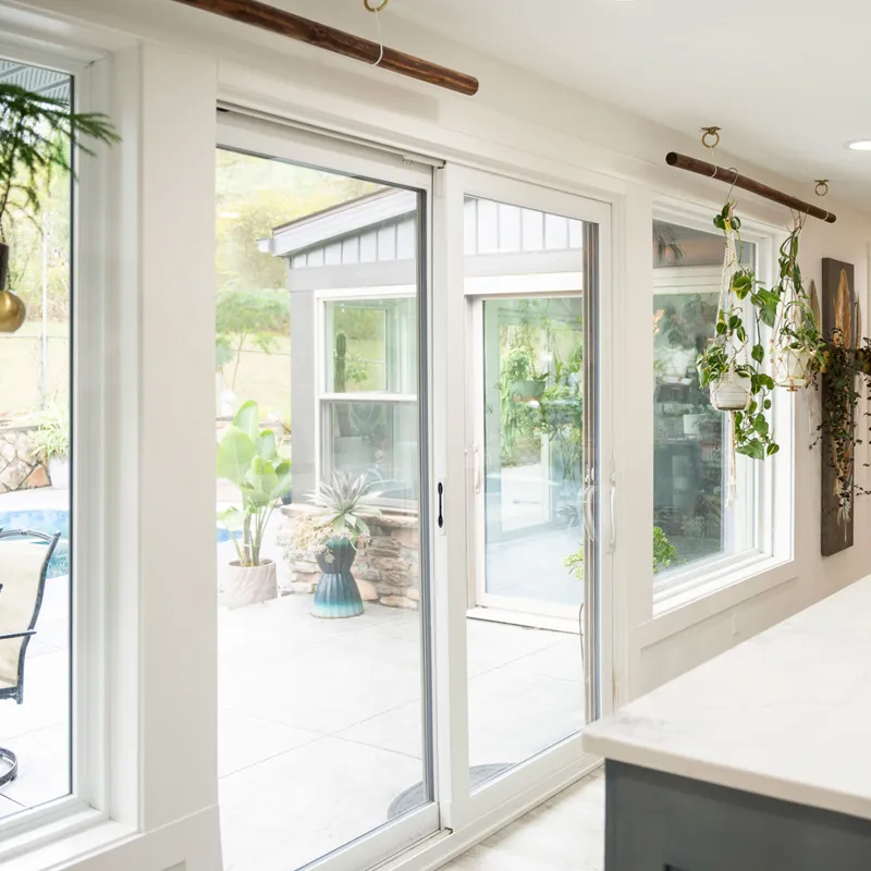 vinyl door