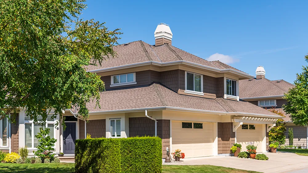 condominium with garages